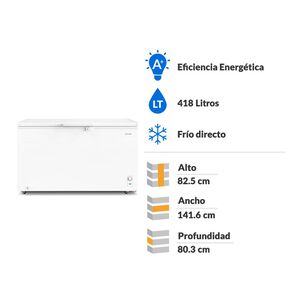 Freezer Horizontal Fensa Z400D / Frío Directo / 418 Litros / A+