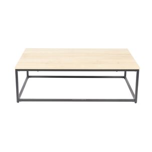 Mesa De Centro Rectangular 110x60 - Madera Clara