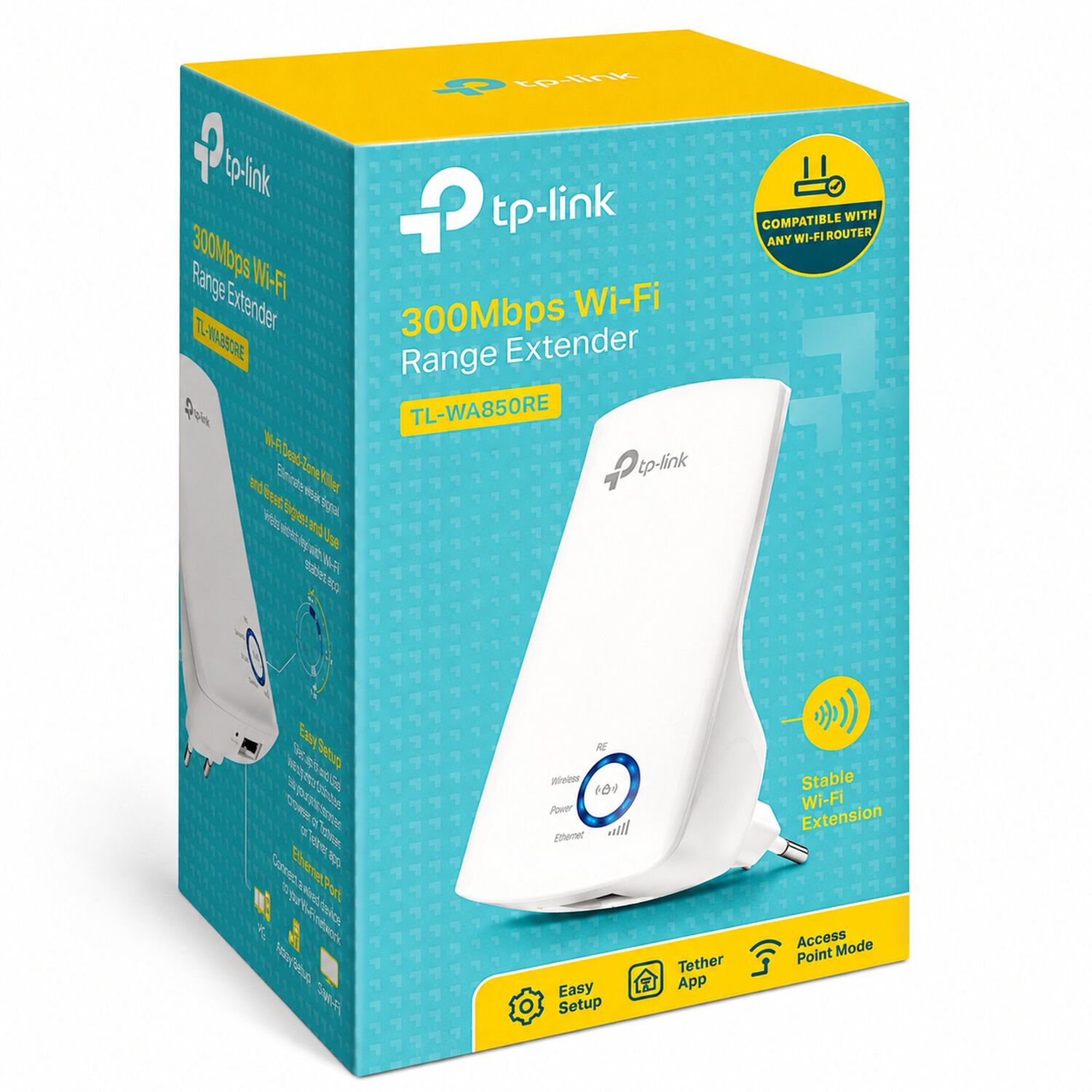 Repetidor Wifi Inal&aacute;mbrico Tp-link 300mbps Tl-wa850re image number 4.0