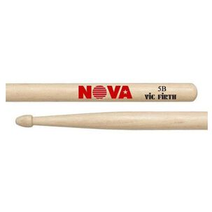 Baquetas Vic Firth 5b Nova Punta De Madera