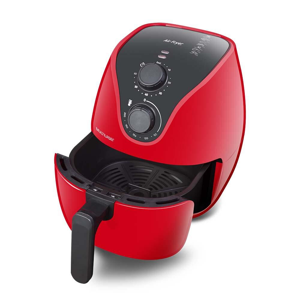 Air Fryer Multilaser 4 Litros Roja 1500w Ce084 image number 2.0