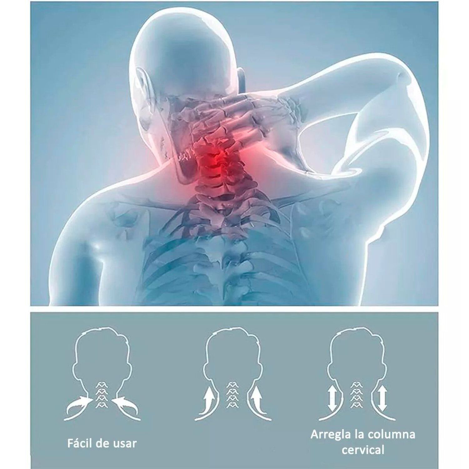 Cuello Collar Cervical Filadelfia Adulto Ajustable Oneder S image number 4.0