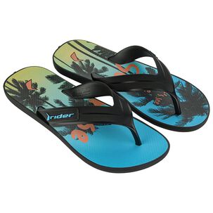 Sandalia Hombre Negro Strike Rider