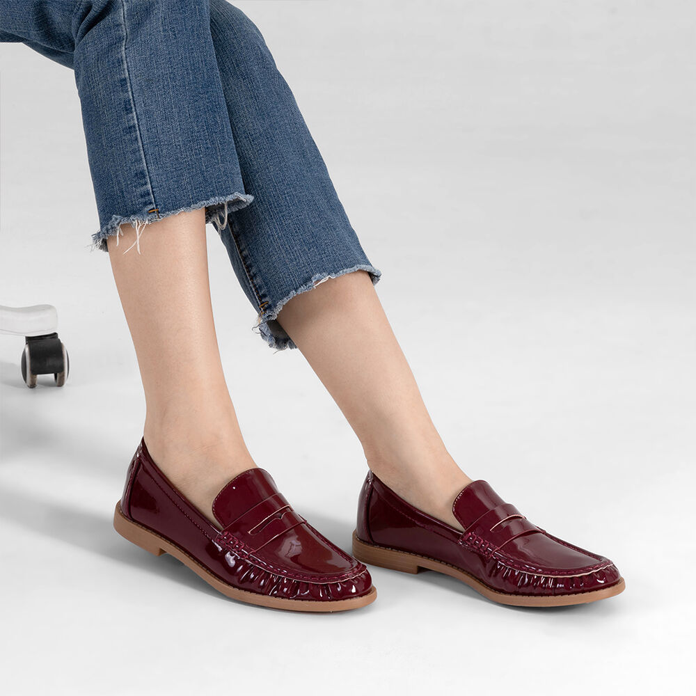 Mocasin Casual Mujer Charol Vintage Formal Weide You502 image number 2.0