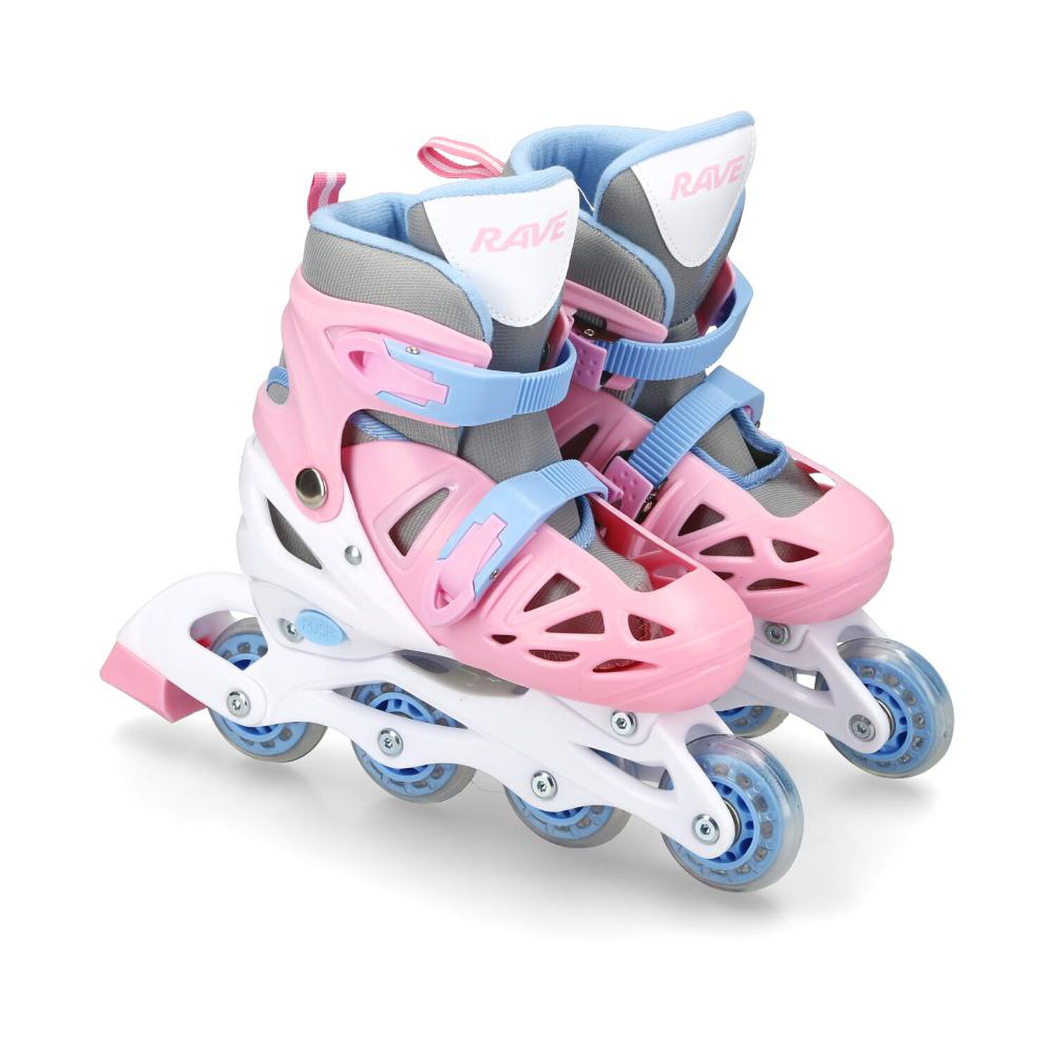 Set Patines En Linea Rave + Casco - Rodilleras - Coderas Producto Surtido Color No A Elecci&oacute;n image number 1.0