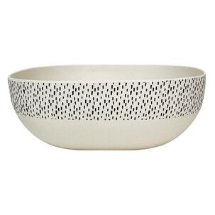 Bowl Biobamboo Cuadrado Puntos 20x8 Decogreen