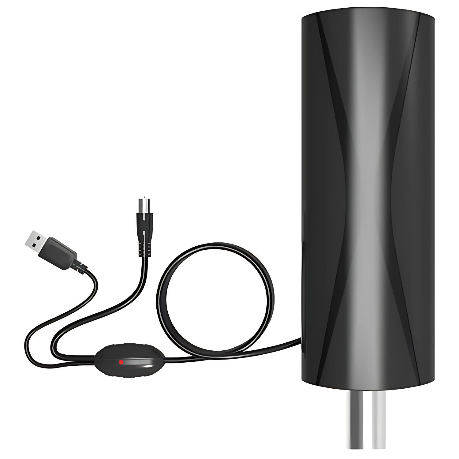 Antena Tv Digital 25-30db Amplificada Cable 5mts - Ps image number 0.0