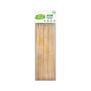 Brochetas 20 Cm 100 Un Big Party