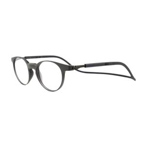Lentes &Oacute;pticos Soho Prime Gris Con Clip Magn&eacute;tico Slastik