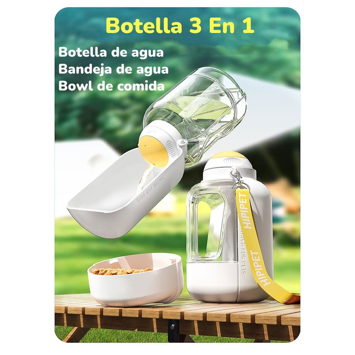 Botella De Agua Para Mascotas 3 En 1 By Lubabycas image number 9.0
