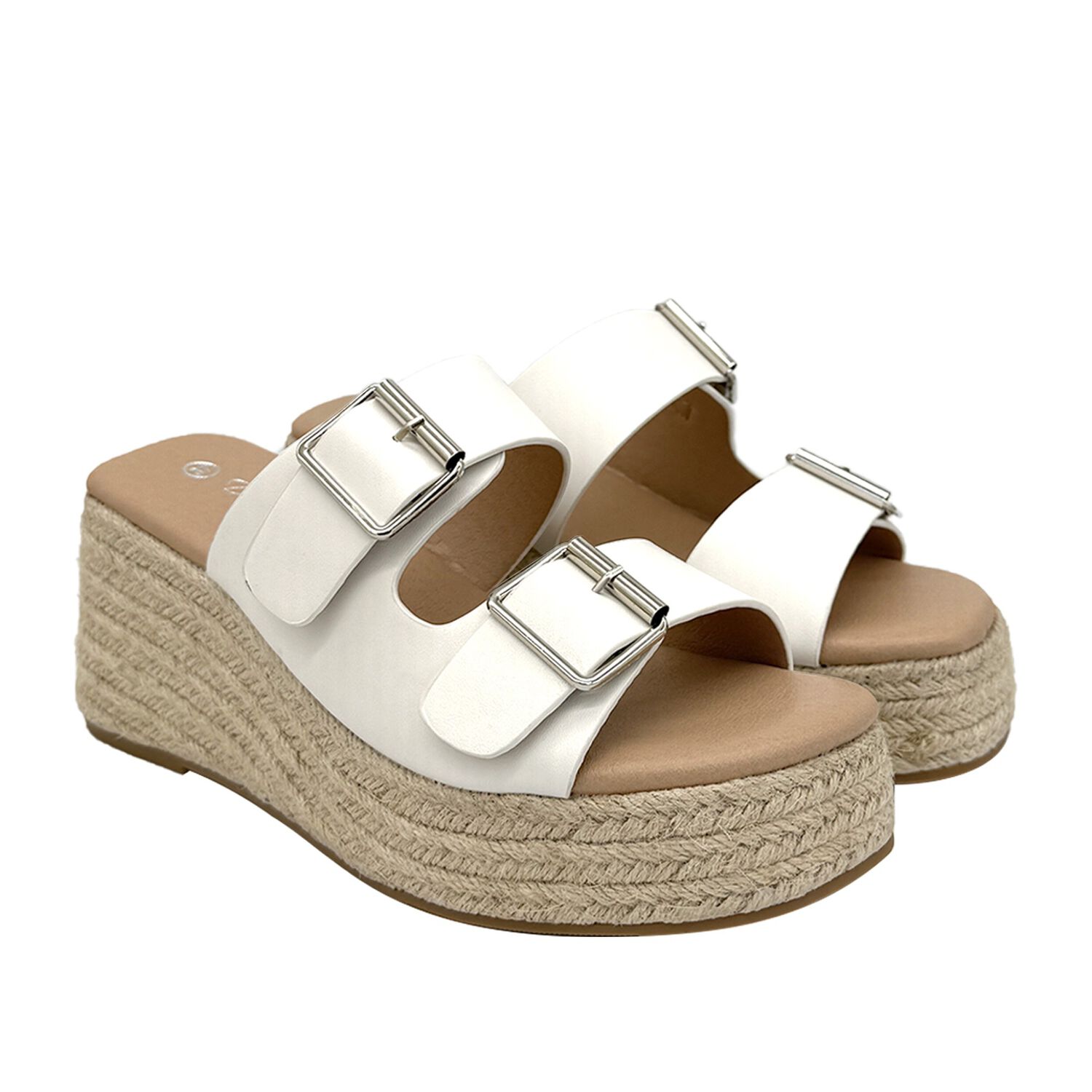 Sandalia Mujer Yute Blanco Danicolle image number 1.0