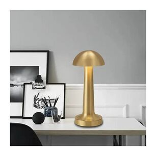 L&aacute;mpara Mesa Led Recargable T&aacute;ctil Inal&aacute;mbrica Honguito