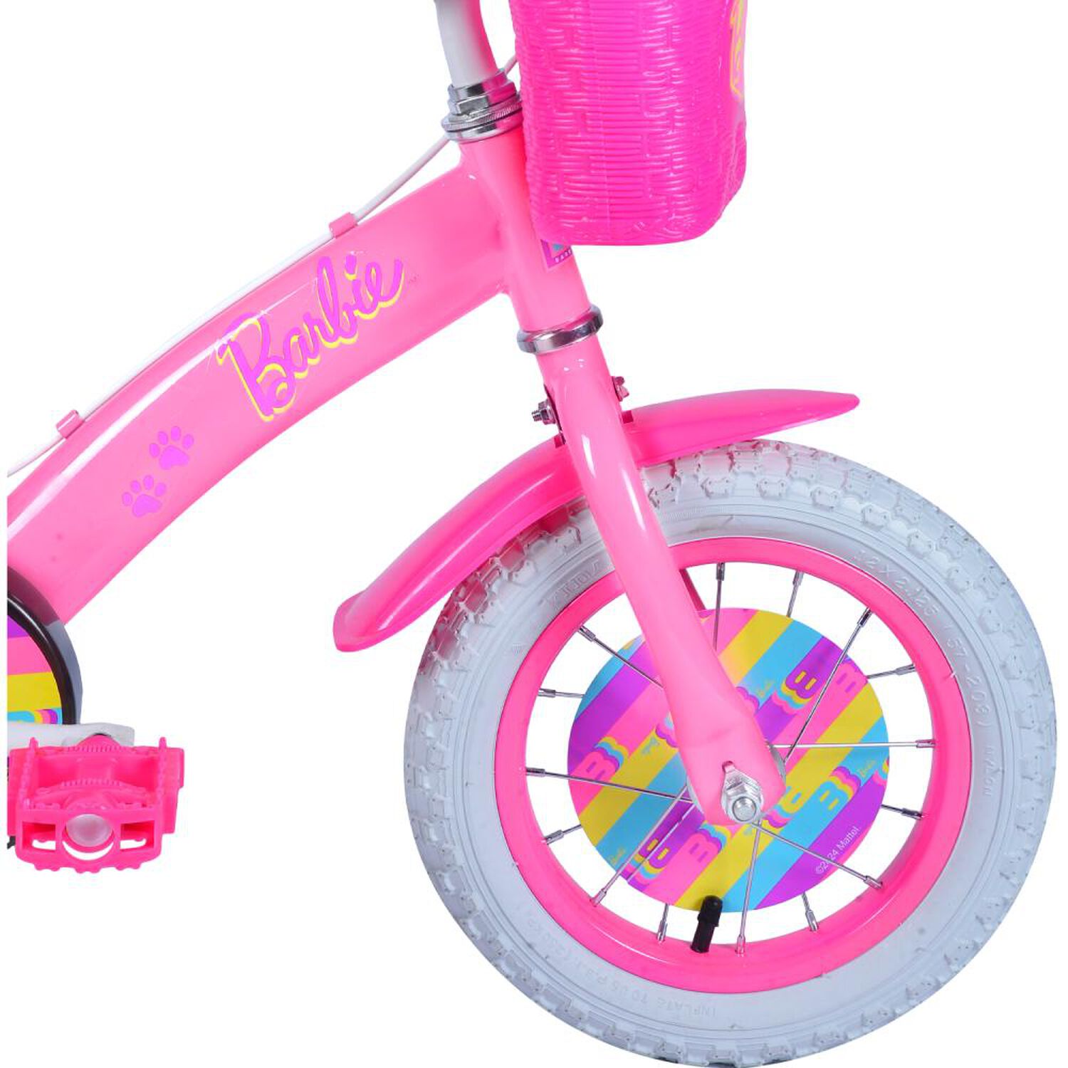 Bicicleta Infantil Bianchi Barbie 12 / Aro 12 image number 3.0