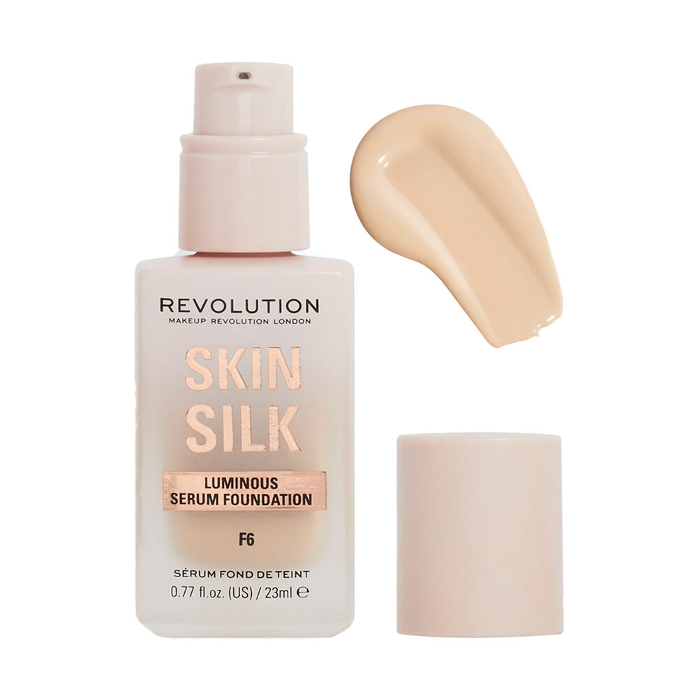 Base De Maquillaje Skin Silk Serum De Makeup Revolution 23ml - F6 Claro image number 1.0