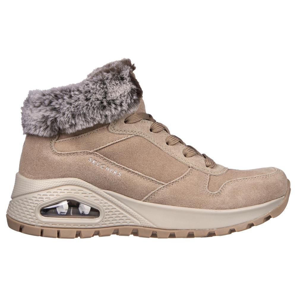 Botín Mujer Skechers Uno Rugged - Wintriness Cafe image number 1.0