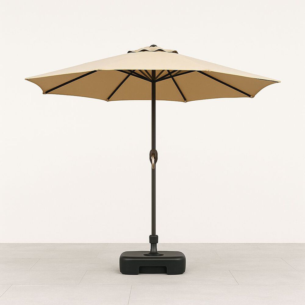 Quitasol Recto Caf&eacute; 2,7 Mt + Base 22 Litros image number 0.0