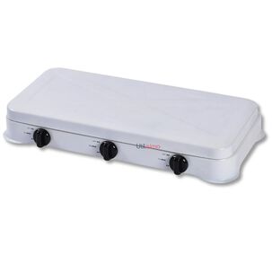 Cocina Encimera A Gas Licuado 3 Platos Blanca