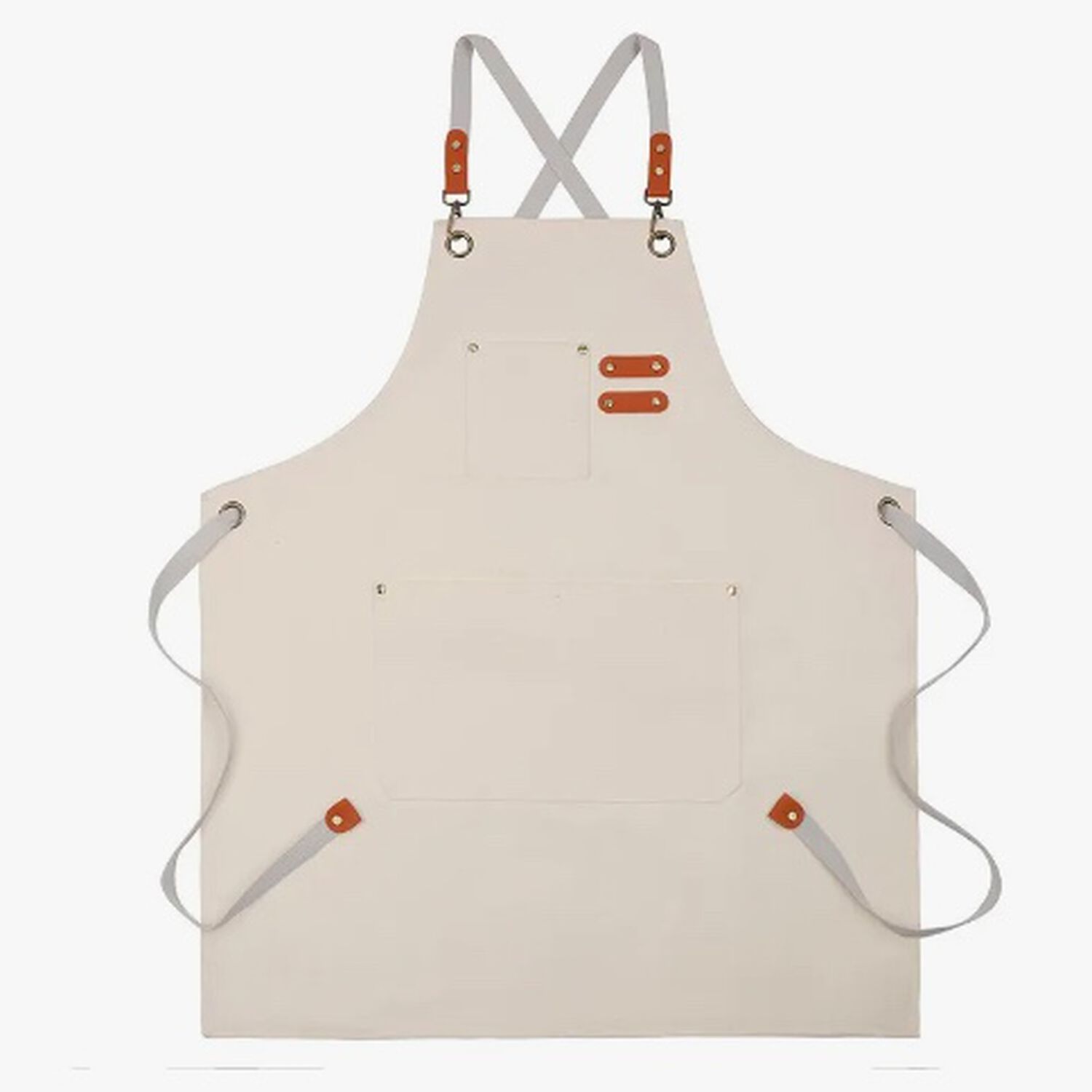 Pechera Delantal Barbacoa Beige image number 0.0