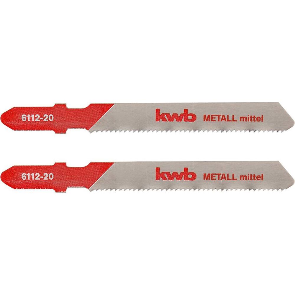 Hojas De Sierra Caladora Para Metal Te118a (diente 1.2mm) 2un. - Kwb image number 1.0