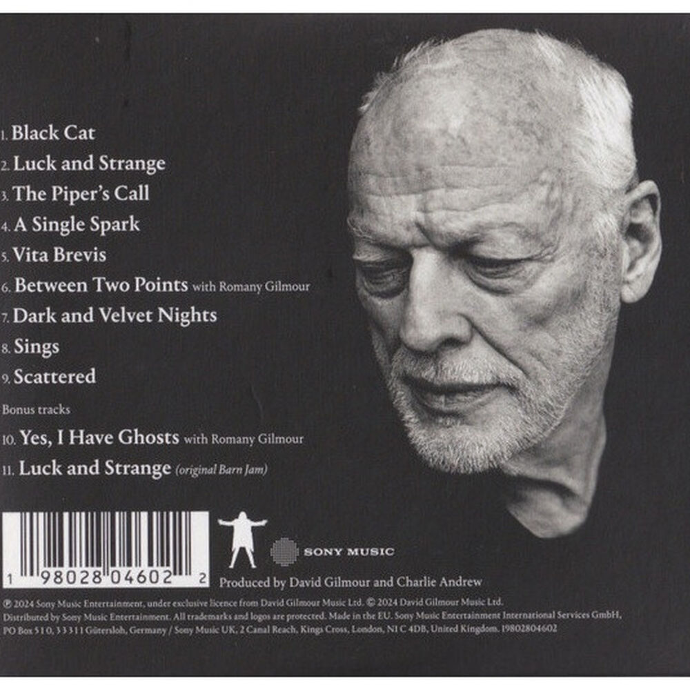 David Gilmour - Luck And Strange (digipack) | Cd image number 1.0