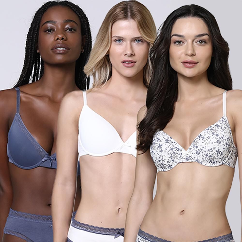 Pack 3 Sosten Copa B Intime image number 0.0