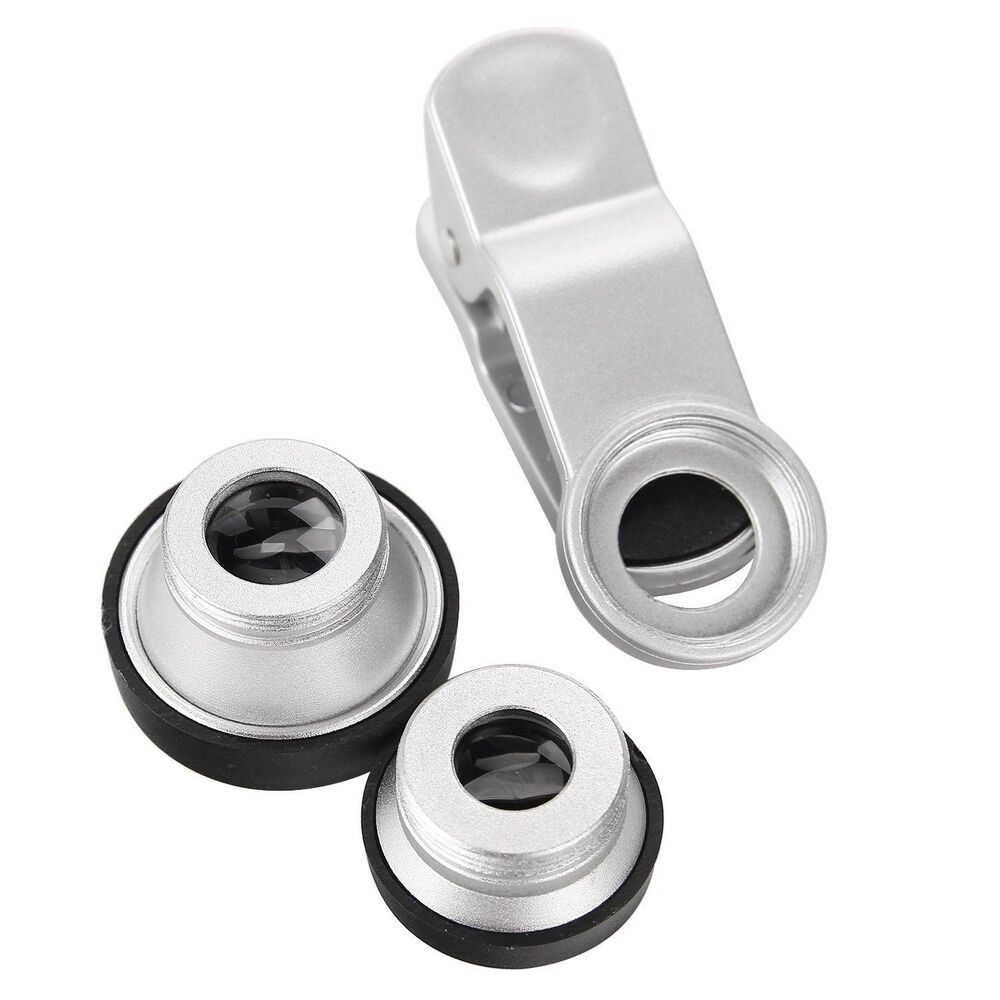 Lente Clip Para Celular 3 En 1 Ojo De Pez Universal image number 1.0