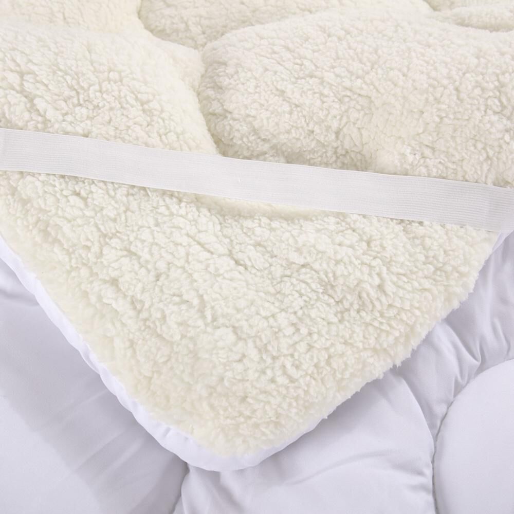 Cubrecolch&oacute;n Illusions Topper Sherpa / 1 Plaza image number 1.0