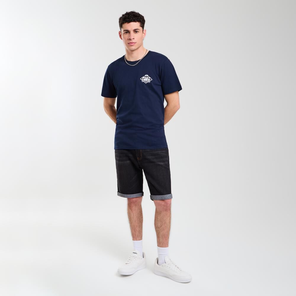 Polera Oversize Manga Corta Cuello Redondo Hombre Skuad image number 1.0