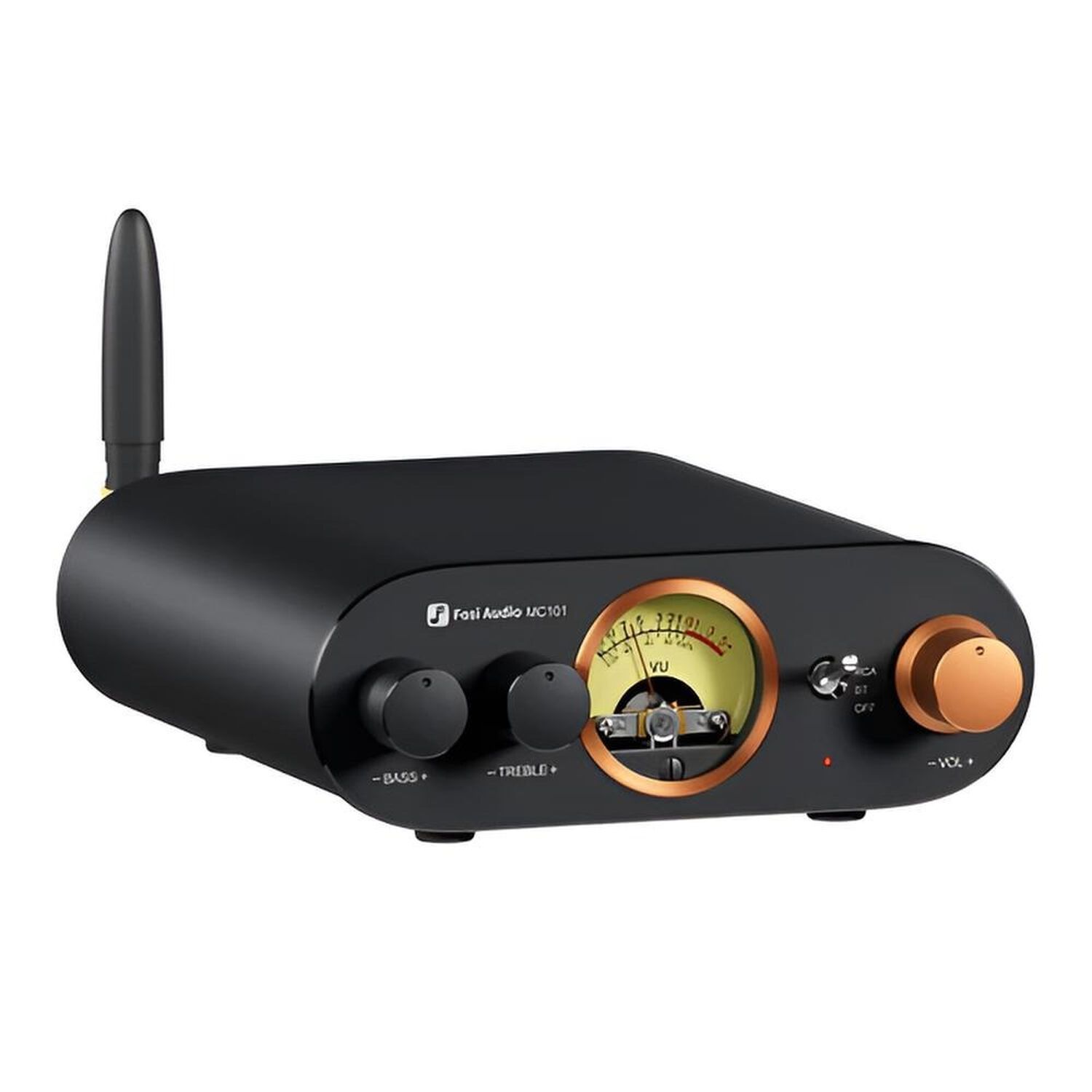 Amplificador Bluetooth Con Medidor Vu Fosi Audio Mc101 image number 0.0