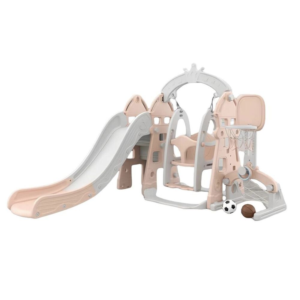 Resbalin Columpio 5 En 1 Con Accesorios Rosado Lubabycas image number 0.0