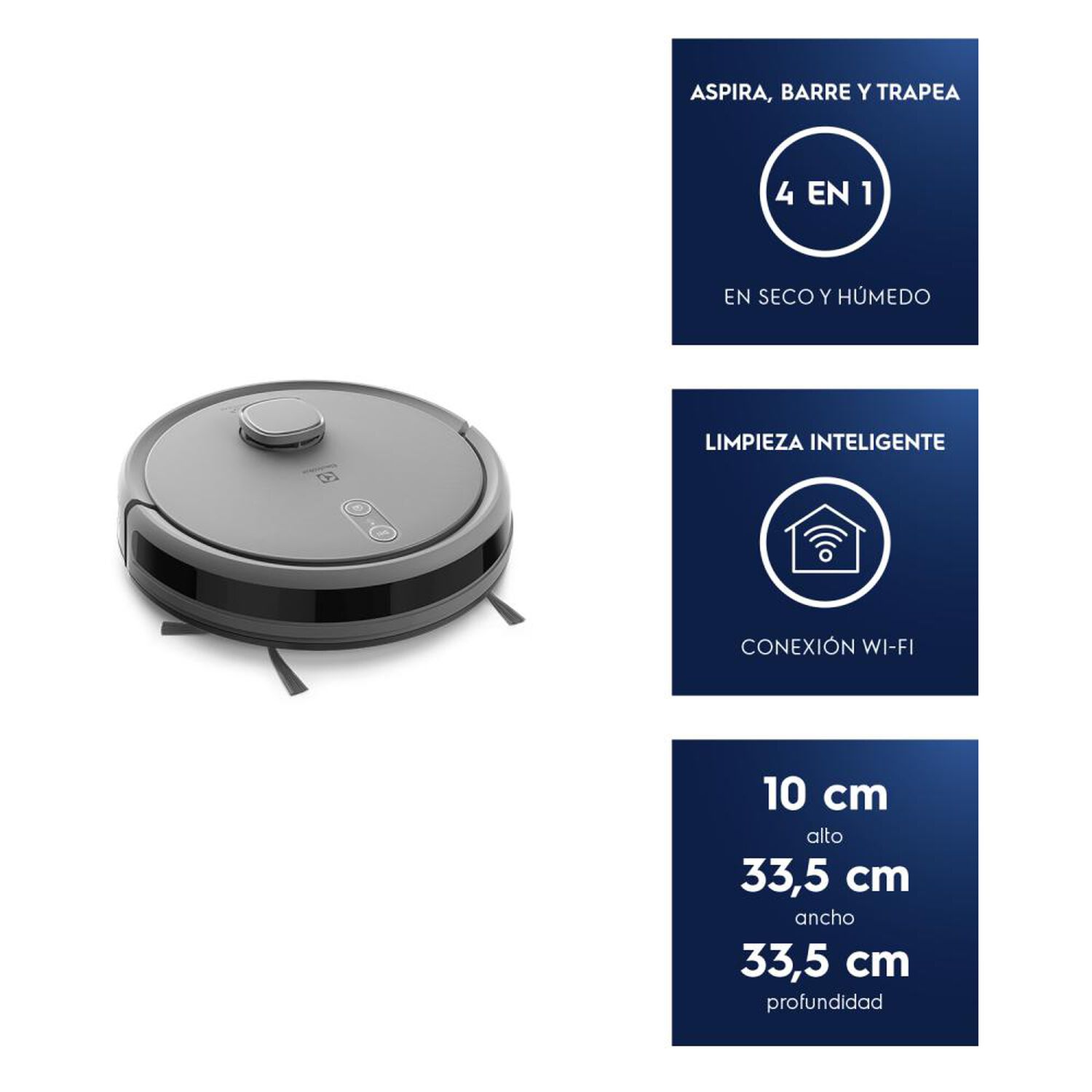 Aspiradora Robot Electrolux ERB80 / 4.1 Litros / 150 Watts image number 4.0