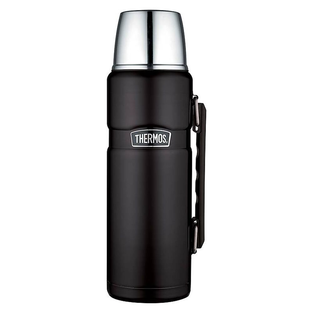Termo Líquidos King Acero Inox Negro 1.2lts Thermos image number 0.0