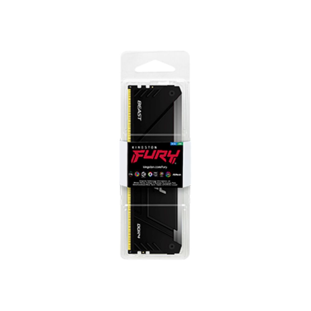 Memoria Ram Kingston Fury Beast Rgb 8gb Ddr4 3600mhz Dimm image number 2.0