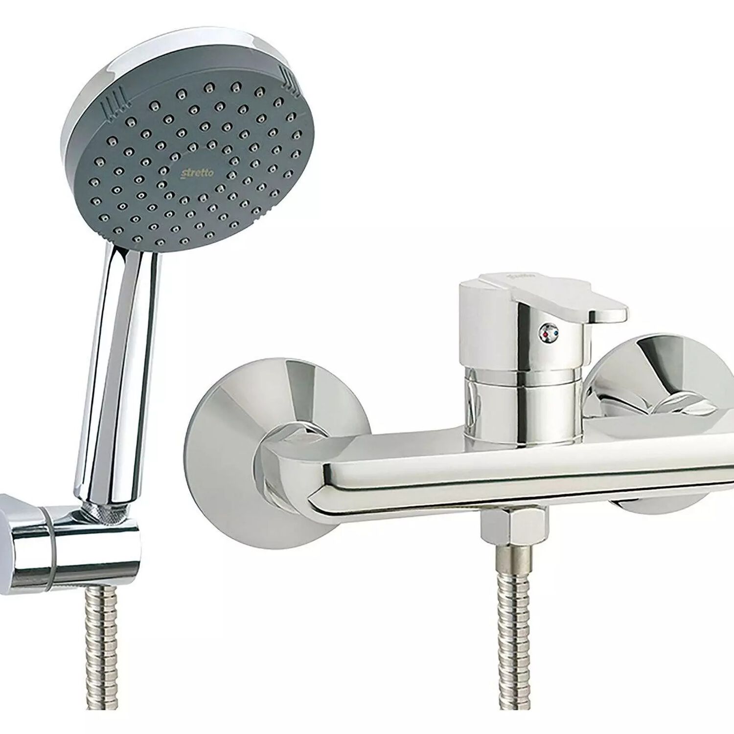 Monomando Grifo Llave Para Ducha Modelo Carmina Marca Stretto image number 1.0