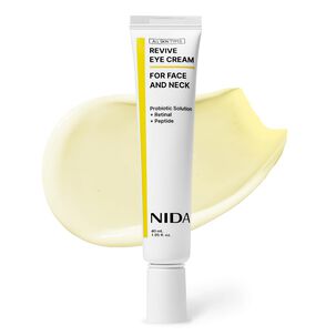 Revive Eye Cream For Face And Neck (nida) -40ml Crema Antiedad Para Contorno De Ojos, Rostro Y Cuello