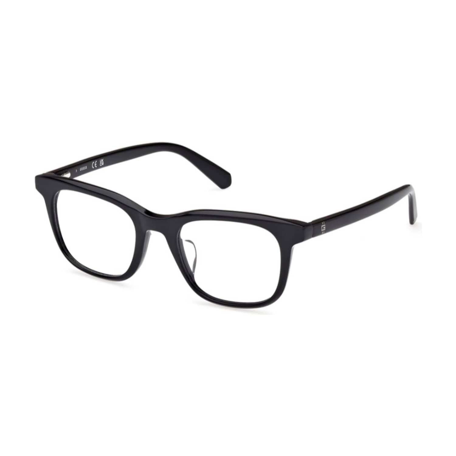 Lentes &Oacute;pticos Negro Brillante Guess image number 1.0
