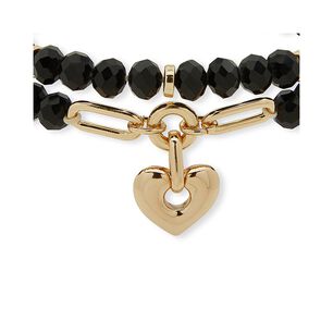 Pulsera Mujer Doble Anne Klein Everlasting Hearts