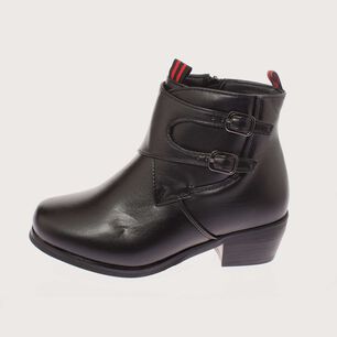 Zapato Cueca Negro V&iacute;a Franca Art. 3jlb03511black