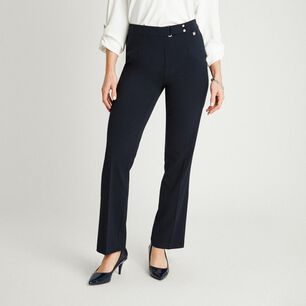Pantal&oacute;n Tiro Medio Straight Mujer Lorenzo Di Pontti