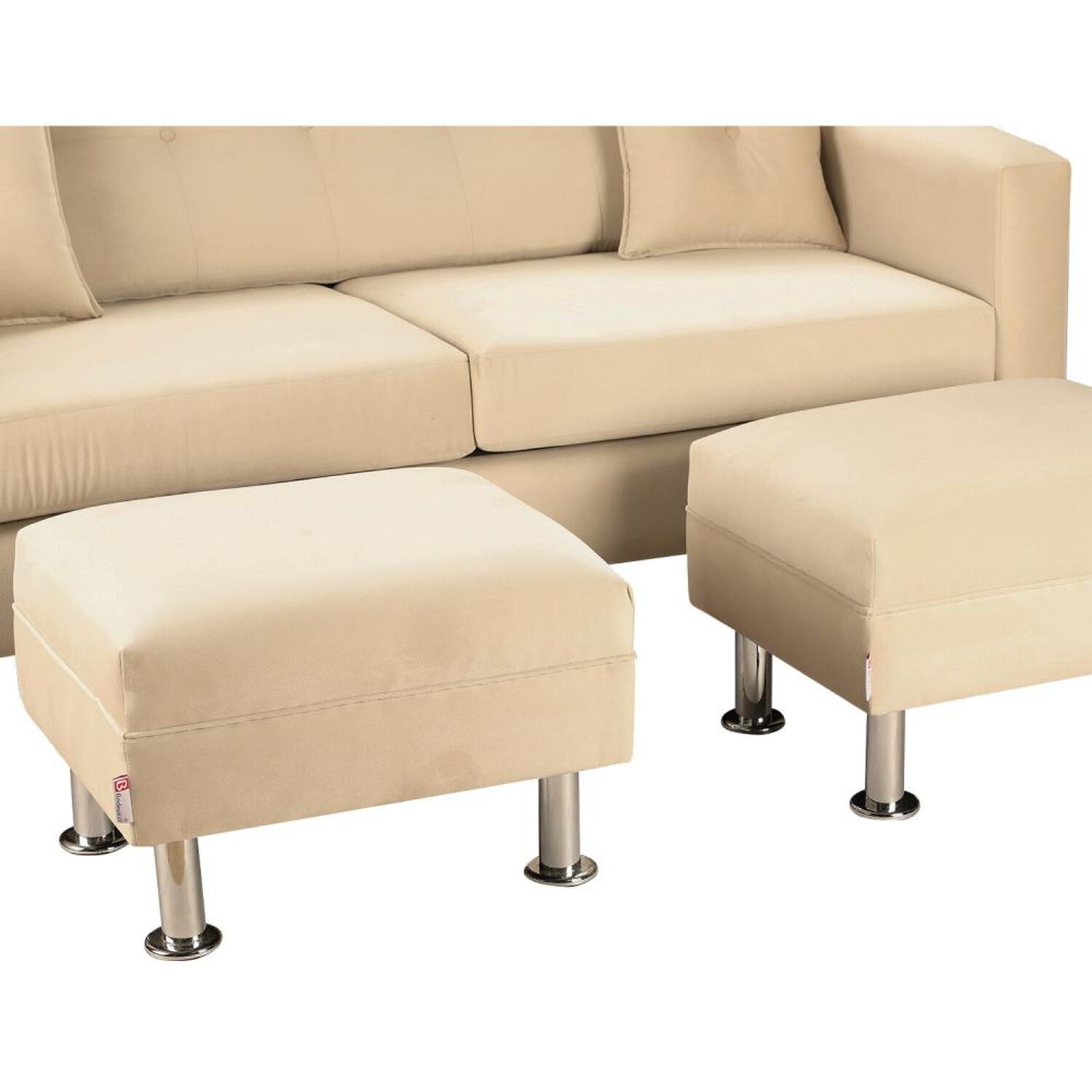 Sof&aacute; Bodevir New Retro / 3 Cuerpos + 2 Pouf image number 2.0
