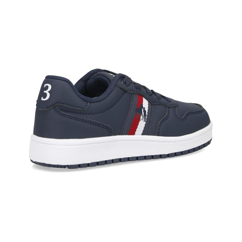 Zapatilla Infantil Niño The King's Polo Club Navy image number 3.0