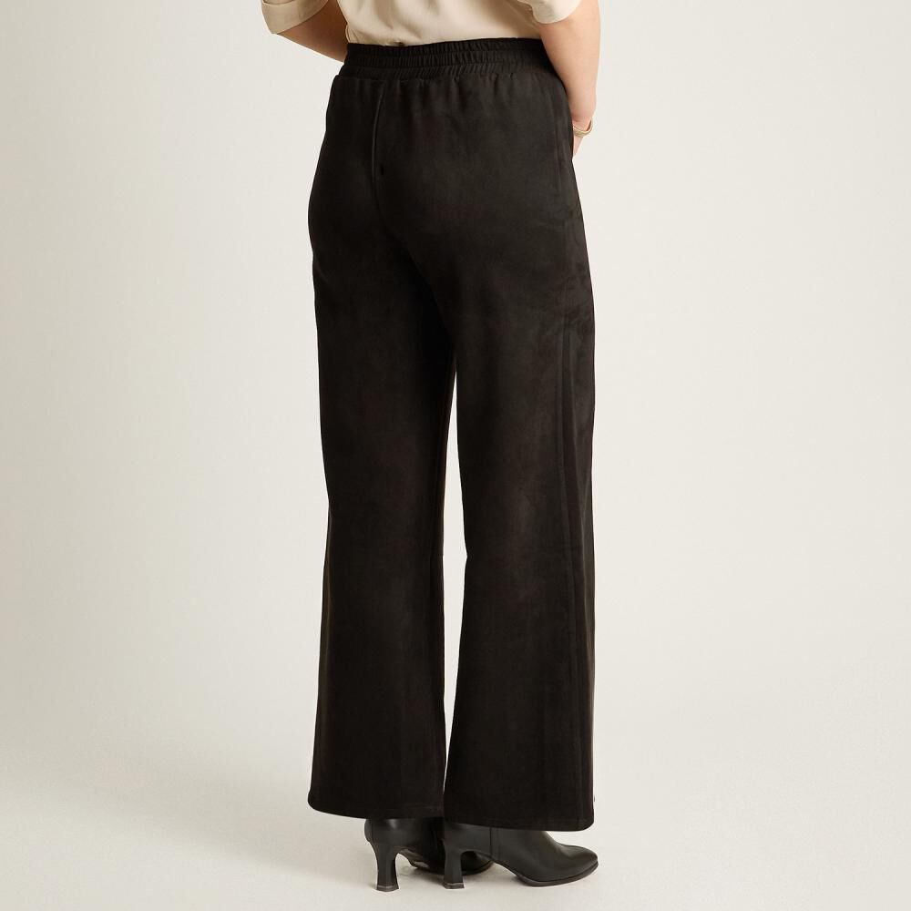 Pantal&oacute;n Tiro Medio Straight Mujer Lorenzo Di Pontti image number 2.0