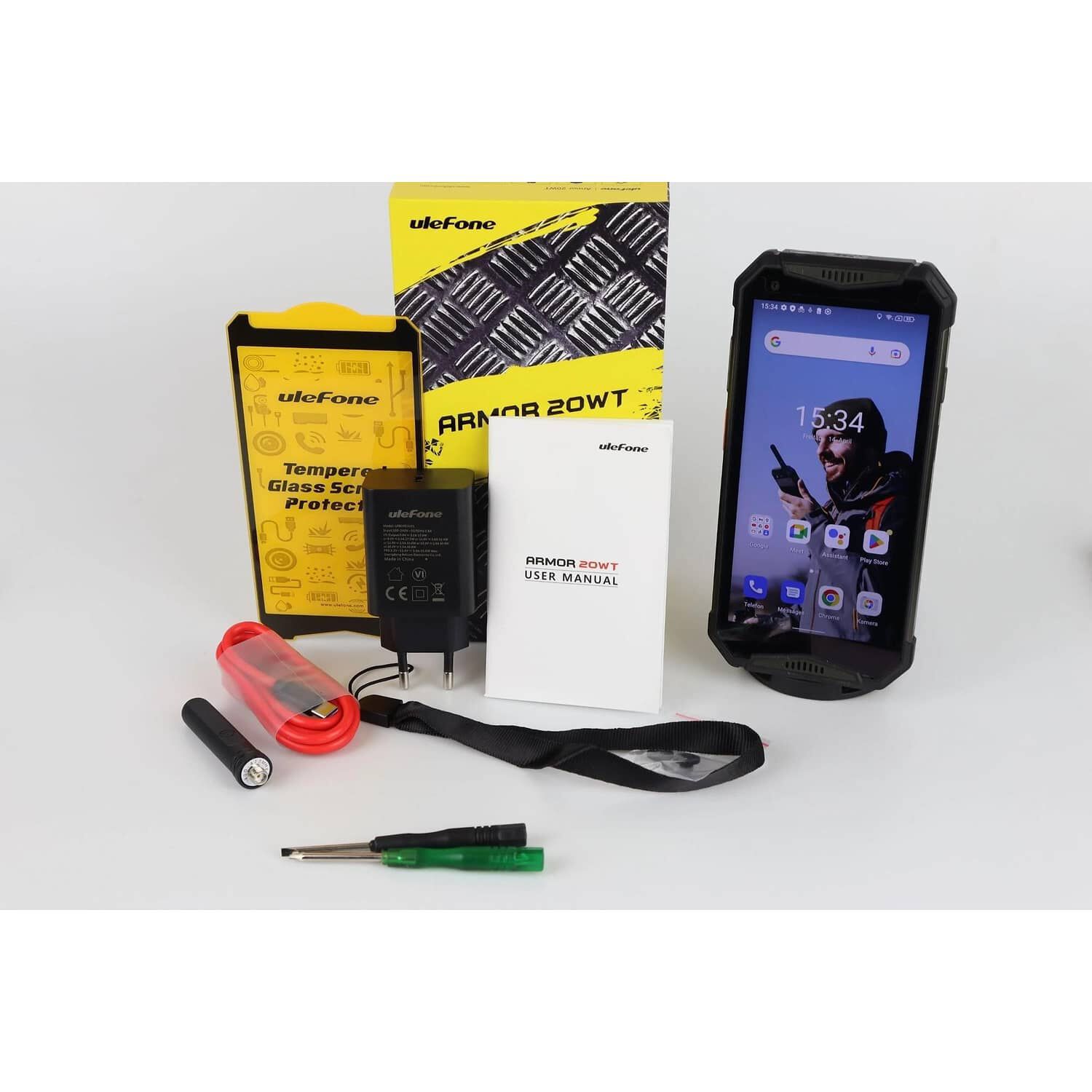 Celular Rugged Ulefone Armor 20wt Resistente A Golpes, Polvo, Humedad Y Agua / Walkie Talkie Dmr/uhf &ndash; Digital An&aacute;logo, Potente Parlante De 100 Db image number 9.0