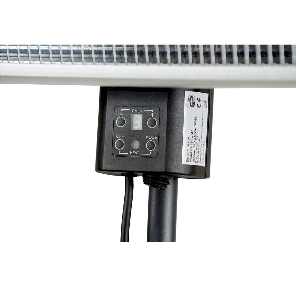 Estufa El&eacute;ctrica Infrarroja Terraza Kaltemp Sky Ir 1800w image number 4.0