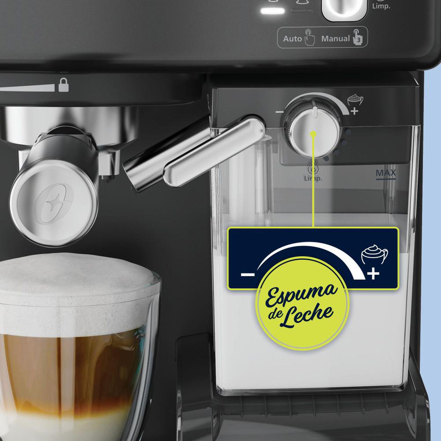 Cafetera Oster Primalatte BVSTEM6603B-052 image number 8.0