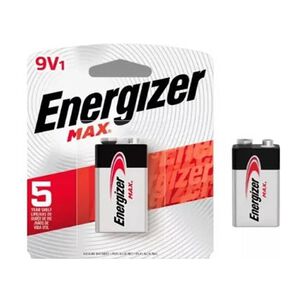 Energizer Bater&iacute;a Max Alcalina 9v1 X 1 Unidad