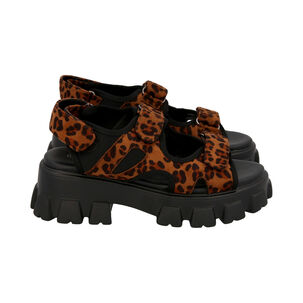 Sandalia Mujer Animal Print Mixen Police