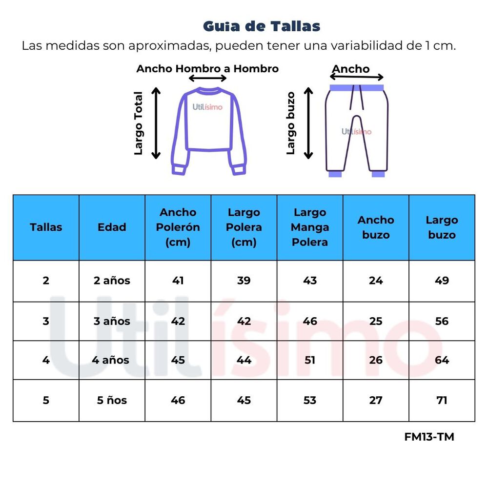 Set 2 Piezas Conjunto Buzo Polerón Niño 100% Algodón Gris Tmk image number 1.0