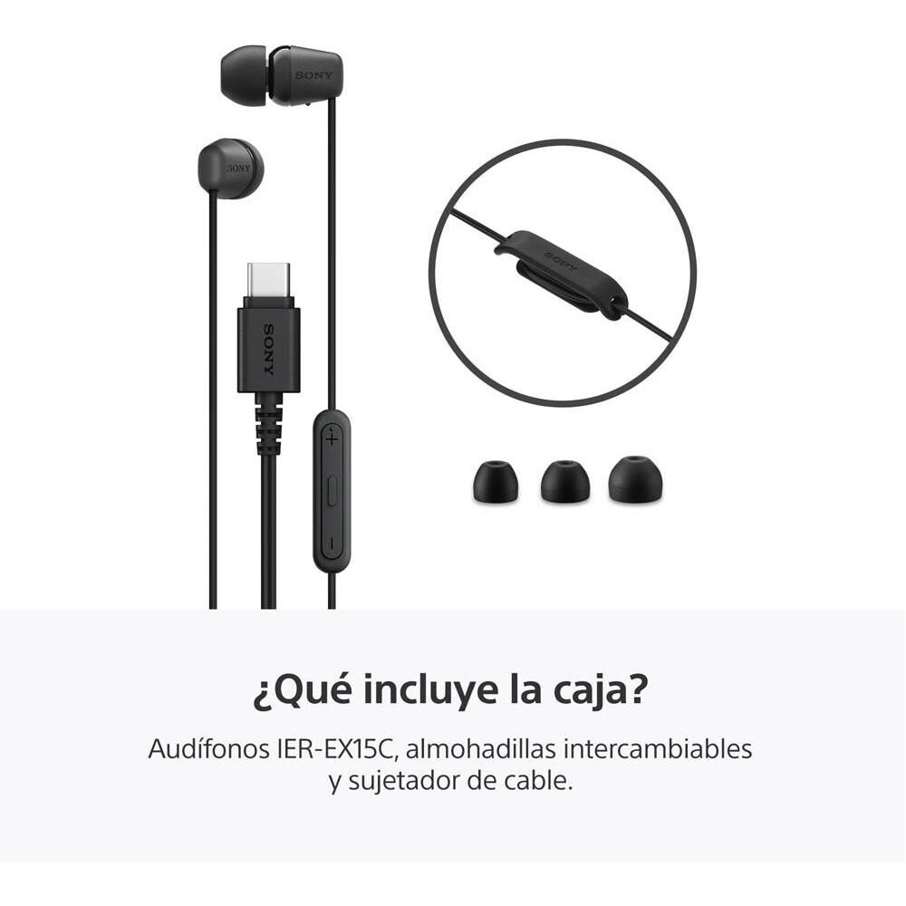 Aud&iacute;fonos Sony Ier-ex15c image number 1.0