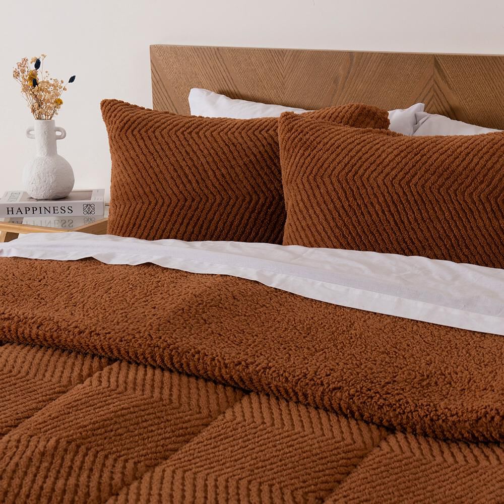 Plum&oacute;n Sherpa Mashini Jacquard / 2 Plazas image number 2.0